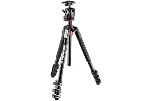 Manfrotto  MK190XPRO4-BHQ2 trépied Caméras numériques 3 Pieds Noir - Trépieds (Caméras numériques, 15 kg, 3 Pieds, 171,5 cm, Noir, 3/8")