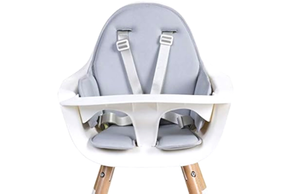 Childhome CHILDHOME Evolu 2 poduszka na wysokie krzesełko Evolu neopren jasnoszara ChevosCNLG