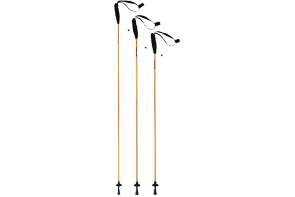 Ferrino  Eiger Unisex Trekking Poles, Orange, 135 cm
