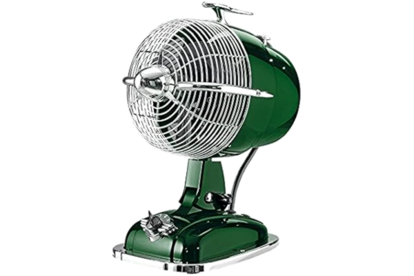 CasaFan  RetroJet-GR Table Fan 3 Levels, 1350 RPM, British Green, 301505