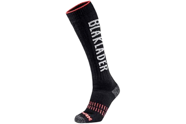 Blåkläder Blaklader 21931096 XWARM-SOCK, svart/neonröd, grootte 40-44