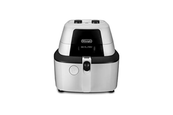 DeLonghi De'Longhi Frytkownica na gorące powietrze IdealFry FH2133 Multicooker z funkcją 4 w 1, również do pieczenia chleba, 1600 W, biała