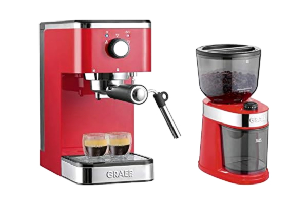 Graef GRAEF Siebträger Espressomaschine ES 403 Salita mit Kaffeemühle CM 203