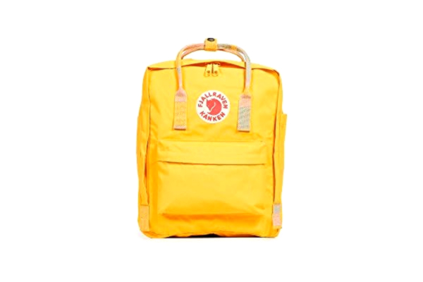 Fjällräven  - F23510 - Kånken - Sac à dos - Mixte Enfant - Jaune (Warm Yellow) - Taille Unique (38 x 27 x 13, 16 L)