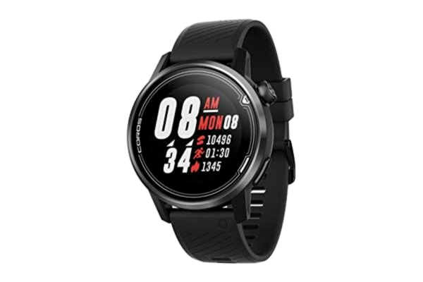 Coros COROS APEX Premium Multisport GPS Watch 46mm with Heart Rate Monitor, 35h Full GPS Battery, Sapphire Glass, Barometer, ANT+ & BLE Connections, Strava & TrainingPeaks (46mm Black)