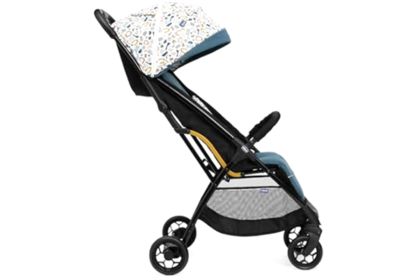 Chicco  8087068780000, Baldakin, Letvægts klapvogn, Ethvert køn, Solidt hjul, Sammenfoldelig, Sort, Grøn, Hvid