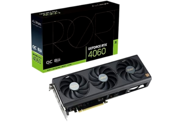 Asus ASUS GeForce RTX 4060 ProArt OC - 8GB GDDR6 RAM - Grafikkort