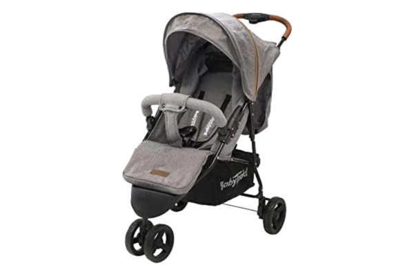 Trille Babytrold Easy Go Klapvogn, Grå