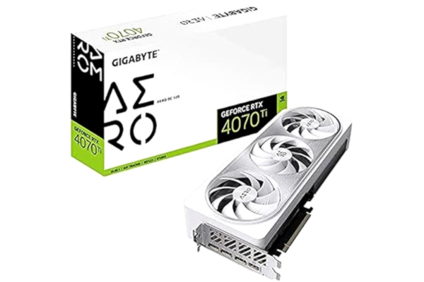 Gigabyte GIGABYTE GeForce RTX 4070 Ti Aero OC (12 Go GDDR6X/PCI Express 4.0/MHz/21000 MHz)