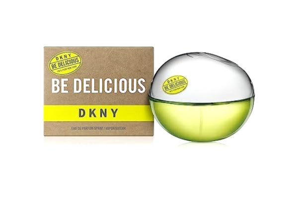 DKNY  Be Delicious 100% Pure New York, Eau de Parfum för kvinnor, långvarig blommig doft, Donna Karan New York, 50 ml