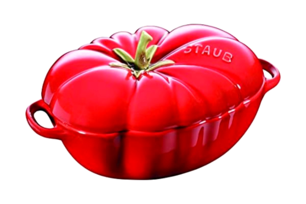 Staub  405118550 tomater cocotte, 40511-855-0 emaljerad yta, keramik