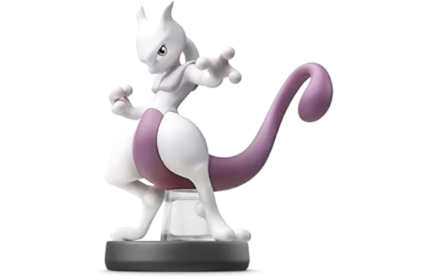 Nintendo  amiibo Mewtu figur, Flerfärgad, Singel