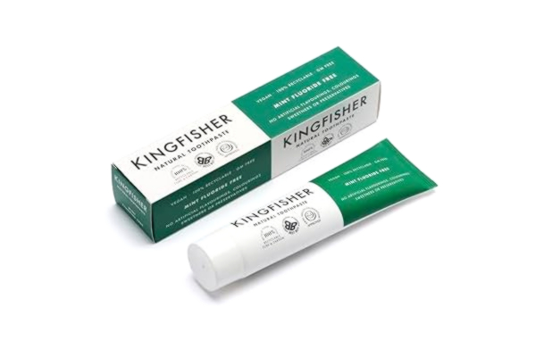 Kingfisher Natural Kingfisher Naturlig tandkräm mynta, 100 ml