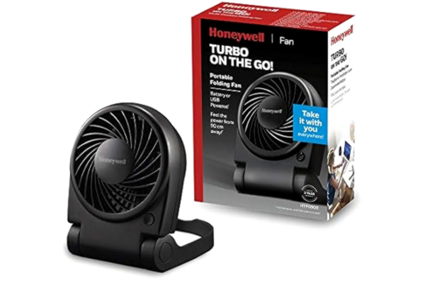 Honeywell  Table Fan Portable Turbo On The Go! HTF090E