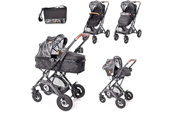 Lorelli Wózek dziecięcy 3 w 1 Trio z fotelikiem samochodowym SENA SET Lorelli