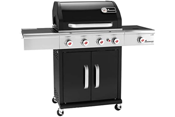 Landmann  - 12940 - Barbecue Gaz Triton PTS 4+1 Bruleurs - Noir