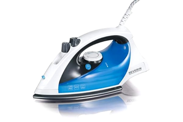 Severin  Steam Iron with 1600 W of Power BA 3274, White-Blue-Grey