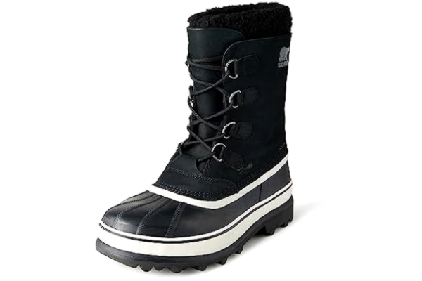 Sorel  Caribou Mens, Black / Dark Stone