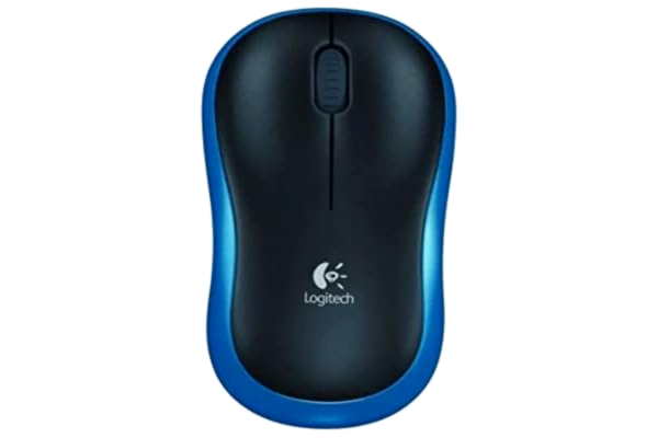Logitech  M185 Wireless - Mus - Optisk - 3 knapper - Blå