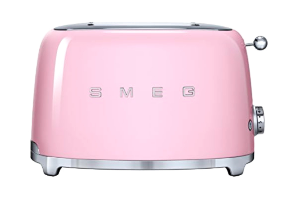 SMEG Smeg Brødrister 2 Skiver Rosa