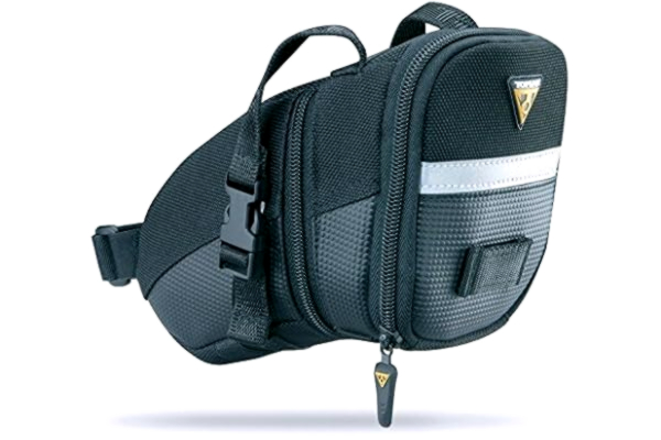 Topeak  Aero Wedge Pack Saddle Bag, Strap Fit, Medium, Black