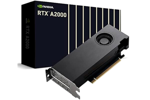 PNY  RTX A2000 Premium Box - 12GB GDDR6 RAM - Näytönohjaimet