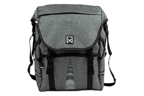 Willex  Bicycle Single Pannier 1200 25 L Anthracite Bike Cycle Pannier 13513
