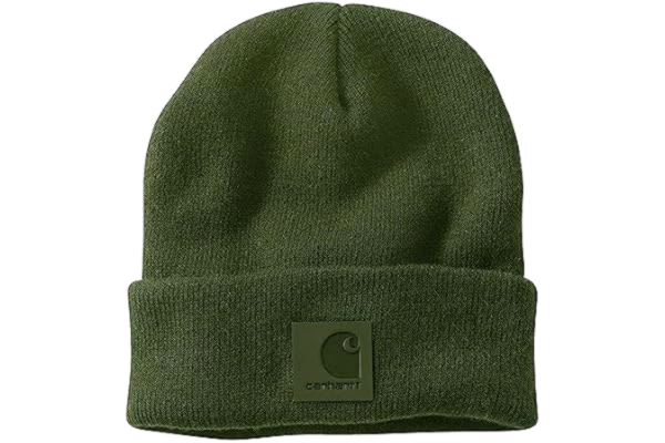 Carhartt  Akryl stickad mössa för män, Chiv, En Storlek