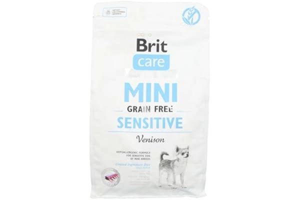 Brit  Care Mini Sensitive Grain Free hypoallergenisk rådjur - 2 kg