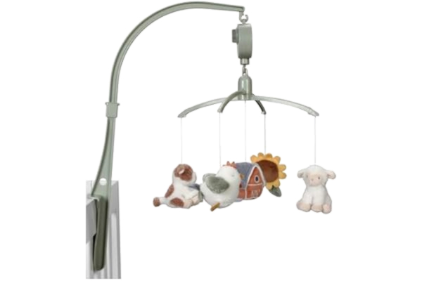 Adlibris Little Dutch 8800 Mobil med speldosa och hållare – Little Farm