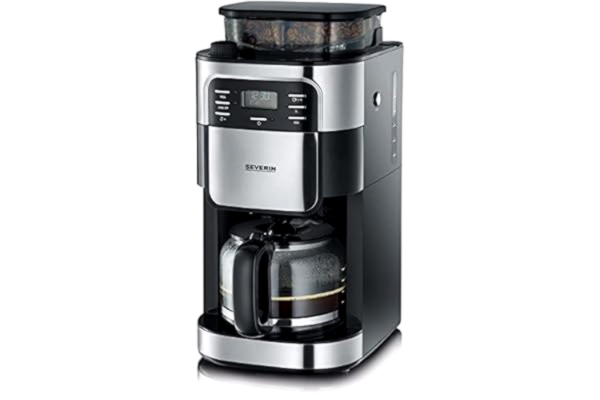Severin SEVERIN Coffee Maker With Grinder KA 4810 - stainless steel/black