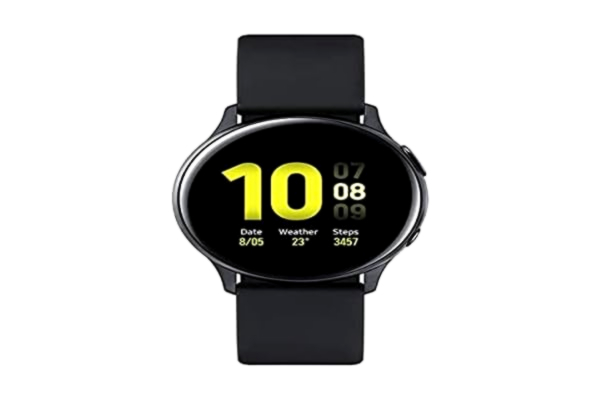 Samsung  Galaxy Watch Active2, Fitnesstracker van aluminium, groot display, duurzame batterij, waterdicht, 44 mm, Bluetooth, zwart
