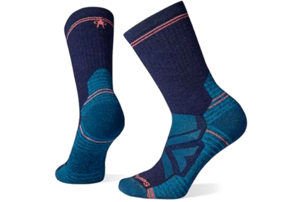 Smartwool  Hike Full Cushion Crew Strumpor för kvinnor, Deep Navy, M