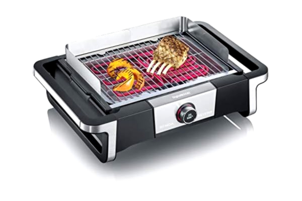 Severin SEVERIN PG 8114 SENOA DigitalBOOST - barbeque grill - black / silver