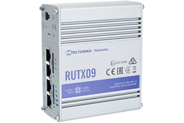 Teltonika  RUTX09 - router - WWAN - DIN rail mountable - Router