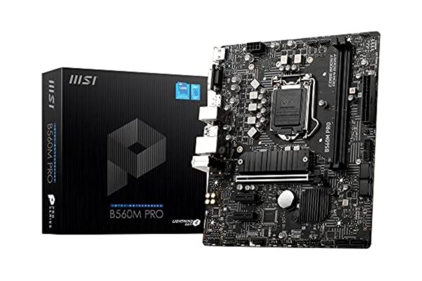 MSI  B560M Pro Carte mère Intel B560 LGA 1200 Micro ATX