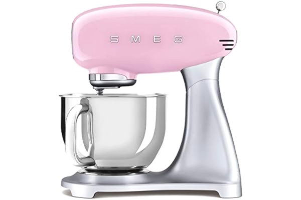 SMEG Smeg Kjøkkenmaskin SMF02PKEU 4,8L, pastellrosa