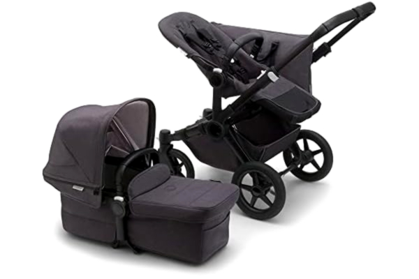 Bugaboo  Donkey 5 Mineral Mono Complete Klapvogn Black/Washed black Mineral Mono Complete Stroller Black/Washed black