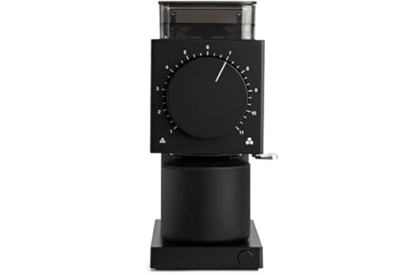 Fellow  Gen 2 Ode Kaffekvarn – Elektrisk kaffekvarn med konisk kvarn med 31 inställningar för Drip, French Press & Cold Brew – utrymmesbesparande – mattsvart