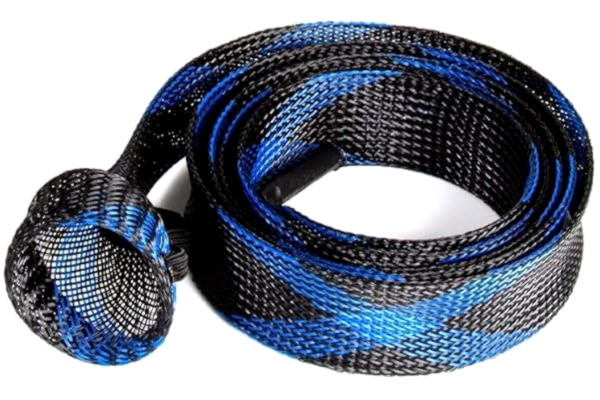 Fladen  Spöstrumpa till trolling-/spinnspö 170 cm x 3 cm svart/blå