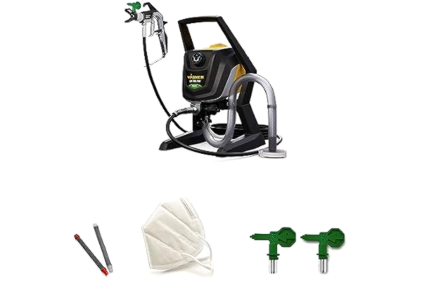 Wagner WAGNER Airless färgspruta Control Pro 250 R till lacker, lasyrer, tak- och väggfärger inom- och utomhus, 15 kvadratmeter-2 min, tryckreglering upp till 110 bar, slang 9 m