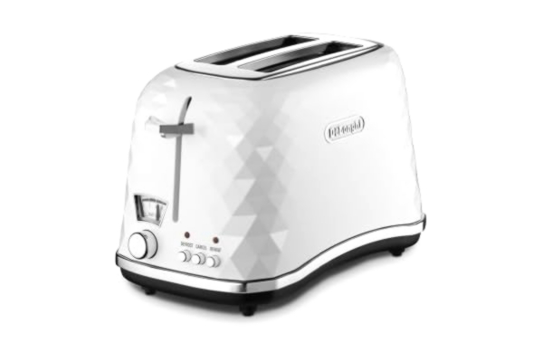 DeLonghi  CTJ 2103.W toaster 2 slice(s) 900 W Black, White
