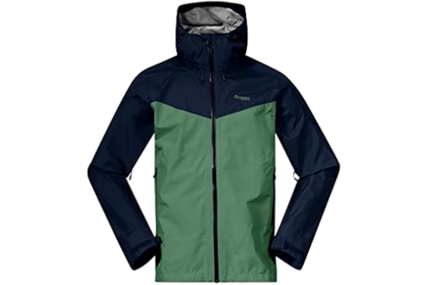 Bergans  Heren Skar Light 3L Shell Jas, dark jade green-navy blue, M
