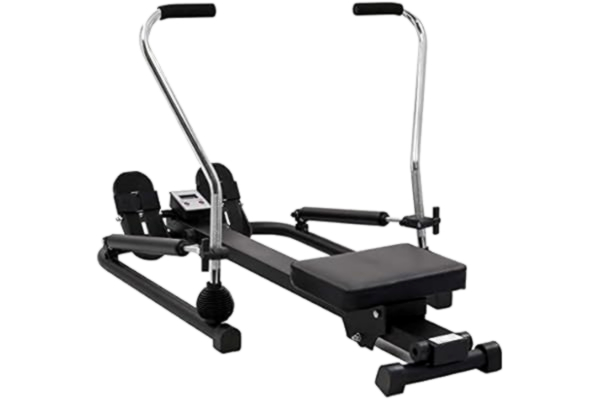 vidaXL  Wioślarz treningowy z 5-stopniowym oporem hydraulicznym