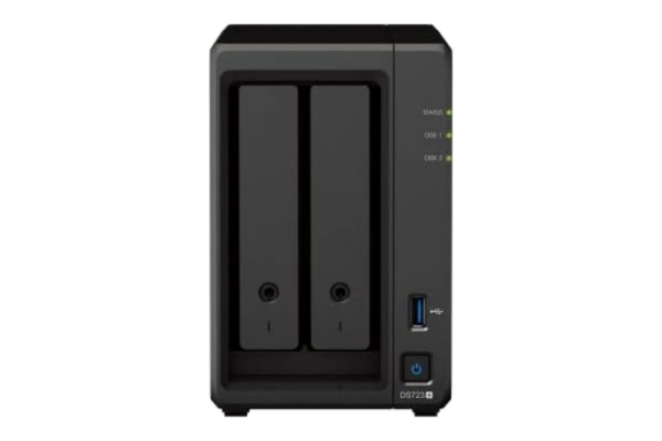 Synology  2-paikkainen levyasema Ryzen R1600 - NAS-Palvelimet