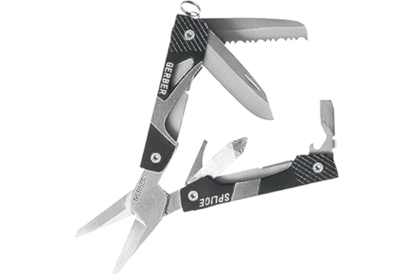 Gerber FISKARS Multiverktyg med ficka Splice svart (blister)