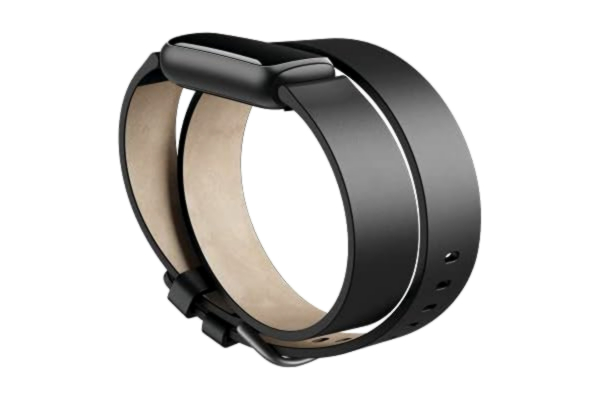 Fitbit  Luxe, skórzane podwójne opakowanie, czarny, jeden rozmiar