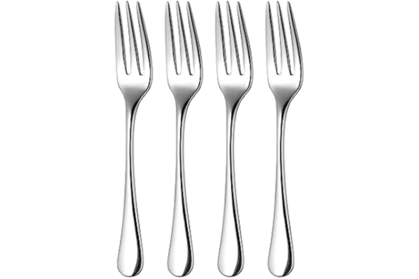 Robert Welch  | Radford Bright - Set med 4 dessertgafflar | rostfritt stål