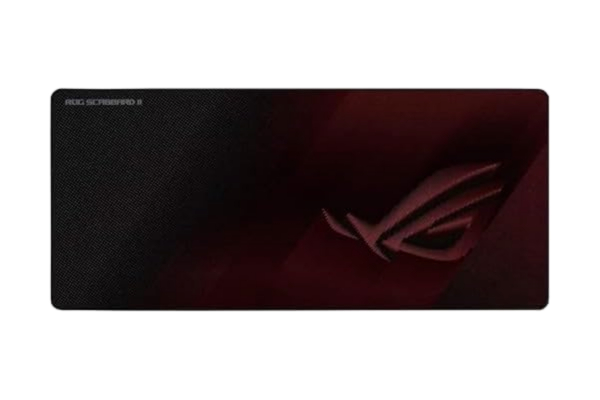 Asus ASUS ROG Sheath Extended Soft Cloth Gaming Mouse Pad with Smooth Gliding Surface and Non-Slip Base - Black/Red