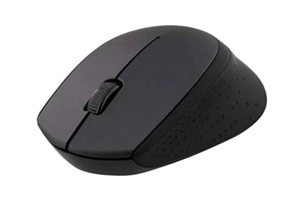 Deltaco  MS-460 - Mouse optical 3 buttons wireless USB Black - Mus - Optisk - 3 knapper - Svart